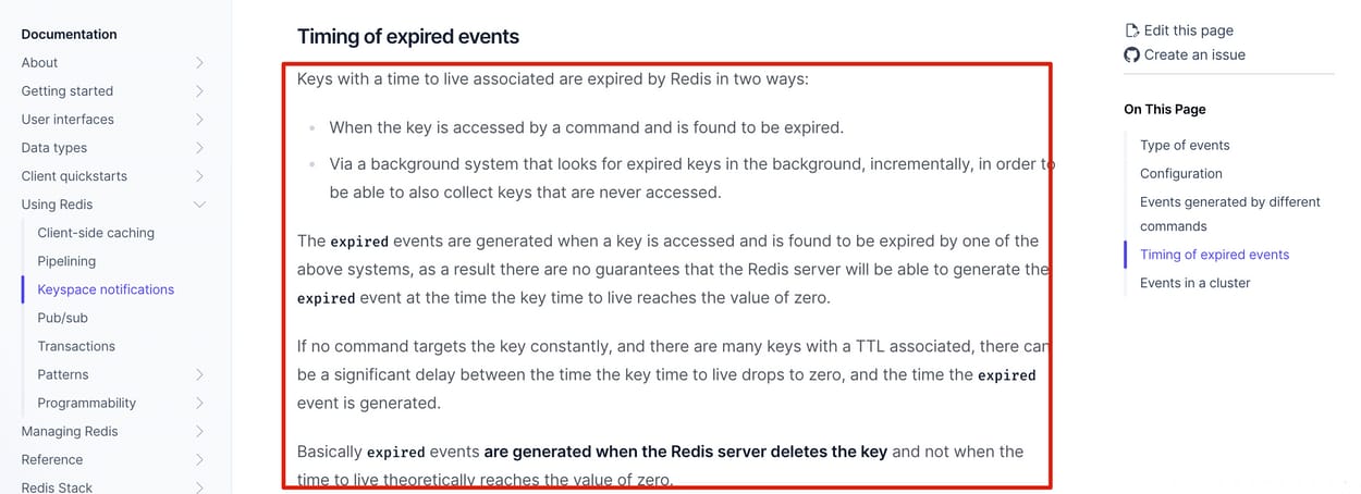 Redis 过期事件