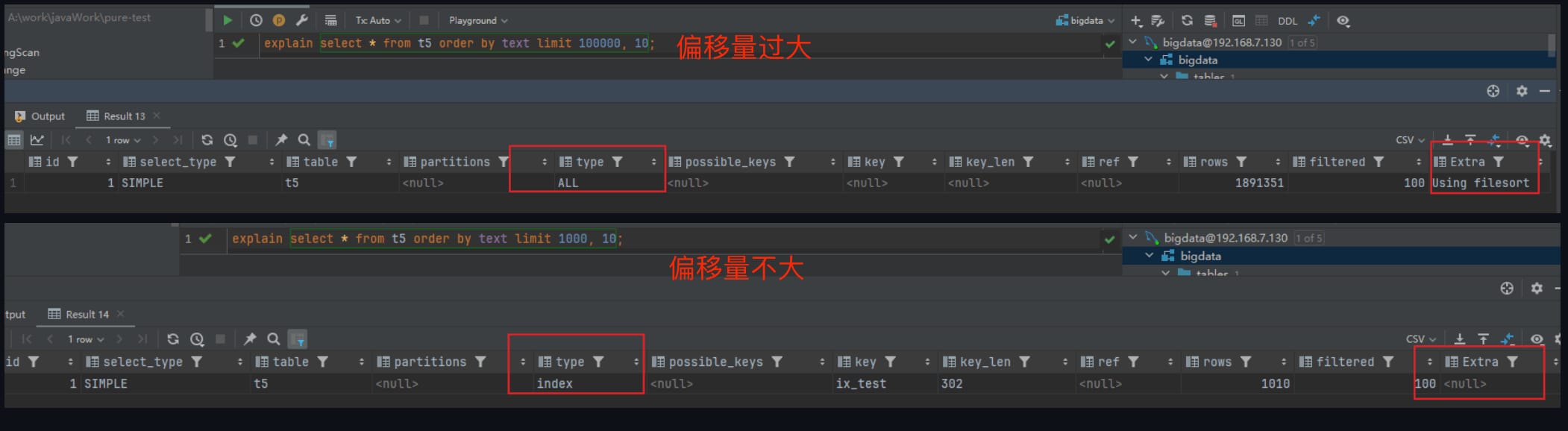 深度分页问题